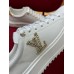 Louis Vuitton Time Out Sneakers with Gold Strass LV Initials Louis Vuitton Time Out Sneakers with Gold Strass LV Initials