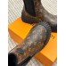 Louis Vuitton Ruby Flat Ankle Boots In Monogram Canvas