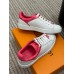 Louis Vuitton Frontrow Sneakers with Pink Monogram Canvas Trim Louis Vuitton Frontrow Sneakers with Pink Monogram Canvas Trim