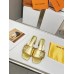 Louis Vuitton Shake Mules 55mm In Gold Metallic Lambskin