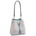 Louis Vuitton Neonoe MM Bag In Damier Azur Canvas N40153 Louis Vuitton Neonoe MM Bag In Damier Azur Canvas N40153