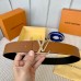 Louis Vuitton LV Rays 40mm Reversible Belt In Brown Leather M0630V Louis Vuitton LV Rays 40mm Reversible Belt In Brown Leather M0630V