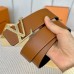 Louis Vuitton LV Rays 40mm Reversible Belt In Brown Leather M0630V Louis Vuitton LV Rays 40mm Reversible Belt In Brown Leather M0630V