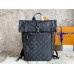 Louis Vuitton Roll Top Backpack In Monogram Calfskin M21359 Louis Vuitton Roll Top Backpack In Monogram Calfskin M21359