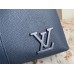 Louis Vuitton Takeoff Briefcase In Blue Aerogram Leather M21440 Louis Vuitton Takeoff Briefcase In Blue Aerogram Leather M21440