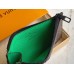 Louis Vuitton Coin Card Holder In Monogram Canvas Green M81627
