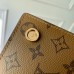 Louis Vuitton LV Book Chain Wallet In Monogram Reverse Canvas M81830 Louis Vuitton LV Book Chain Wallet In Monogram Reverse Canvas M81830