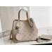 Louis Vuitton Blossom PM Bag In Galet Mahina Leather M21849 Louis Vuitton Blossom PM Bag In Galet Mahina Leather M21849