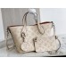 Louis Vuitton Blossom PM Bag In Creme Mahina Leather M21909