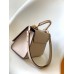 Louis Vuitton Twist One Handle PM Bag In Greige Leather M57214 Louis Vuitton Twist One Handle PM Bag In Greige Leather M57214