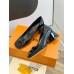 Louis Vuitton Shake Pumps 55mm In Black Patent Calfskin