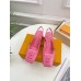 Louis Vuitton Shake Slingback Pumps 55mm In Pink Patent Calfskin