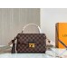 Louis Vuitton Braided Croisette Bag In Damier Ebene Canvas N40451