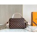 Louis Vuitton Braided Croisette Bag In Damier Ebene Canvas N40451