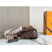 Louis Vuitton Braided Croisette Bag In Damier Ebene Canvas N40451