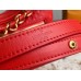Louis Vuitton Loop Bag In Red Monogram Empreinte Leather M22594