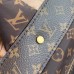 Louis Vuitton OnTheGo GM Bag In Beige Recycled Nylon M59007