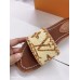 Louis Vuitton Lock It Flat Mules In Raffia