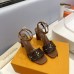 Louis Vuitton Silhouette Sandals In Perforated Monogram Canvas Louis Vuitton Silhouette Sandals In Perforated Monogram Canvas