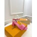 Louis Vuitton Shake Sandals 55mm In Pink Patent Calfskin