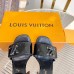 Louis Vuitton Shake Sandals 95mm In Black Patent Calfskin