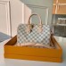 Louis Vuitton Speedy Bandoulière 25 Bag In Damier Azur Canvas N41374 Louis Vuitton Speedy Bandoulière 25 Bag In Damier Azur Canvas N41374