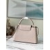 Louis Vuitton Capucines MM Bag In Grey Taurillon Leather M42253 Louis Vuitton Capucines MM Bag In Grey Taurillon Leather M42253