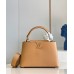 Louis Vuitton Capucines MM Bag In Arizona Taurillon Leather M59227 Louis Vuitton Capucines MM Bag In Arizona Taurillon Leather M59227