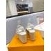 Louis Vuitton Starboard Wedge Sandals In Raffia Louis Vuitton Starboard Wedge Sandals In Raffia
