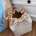 Louis Vuitton Noe Bag In Damier Azur Canvas N42222 Louis Vuitton Noe Bag In Damier Azur Canvas N42222