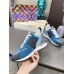 Louis Vuitton Women's Run Away Sneakers In Blue Monogram Denim Louis Vuitton Women's Run Away Sneakers In Blue Monogram Denim