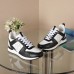 Louis Vuitton Women's Run Away Sneakers In Black/White Leather Louis Vuitton Women's Run Away Sneakers In Black/White Leather