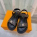Louis Vuitton LV Sunset Comfort Flat Sandals In Monogram Canvas