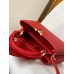 Louis Vuitton Capucines BB Bag in Red Taurillon Leather M52689