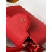 Louis Vuitton Capucines BB Bag in Red Taurillon Leather M52689