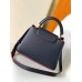 Louis Vuitton Capucines BB Bag in Navy Taurillon Leather M52693