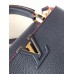 Louis Vuitton Capucines BB Bag in Navy Taurillon Leather M52693