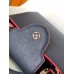 Louis Vuitton Capucines BB Bag in Navy Taurillon Leather M52693