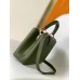 Louis Vuitton Capucines BB Bag in Green Taurillon Leather M57227