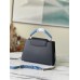 Louis Vuitton Capucines BB Bag in Black Taurillon Leather M59653
