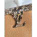 Louis Vuitton Capucines BB Bag with Python Leather N80741