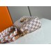 Louis Vuitton Damier Azur Croisette Bag With Braided Strap N50053