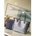 Louis Vuitton Neverfull MM Bag In Monoglam Cotton M22921