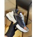 Louis Vuitton Women's Run 55 Sneakers In Black Technical Materials Louis Vuitton Women's Run 55 Sneakers In Black Technical Materials