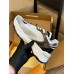 Louis Vuitton Women's Run 55 Sneakers In White Technical Materials Louis Vuitton Women's Run 55 Sneakers In White Technical Materials