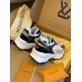 Louis Vuitton Women's Run 55 Sneakers In White Technical Materials Louis Vuitton Women's Run 55 Sneakers In White Technical Materials