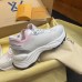 Louis Vuitton Women's Run 55 Sneakers In Pink Materials