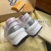 Louis Vuitton Women's Run 55 Sneakers In Pink Materials