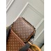 Louis Vuitton S-Lock Messenger Bag in Monogram Macassar Canvas M46688