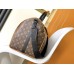 Louis Vuitton Keepall Bandouliere 55 Bag in Monogram Macassar Canvas M46702